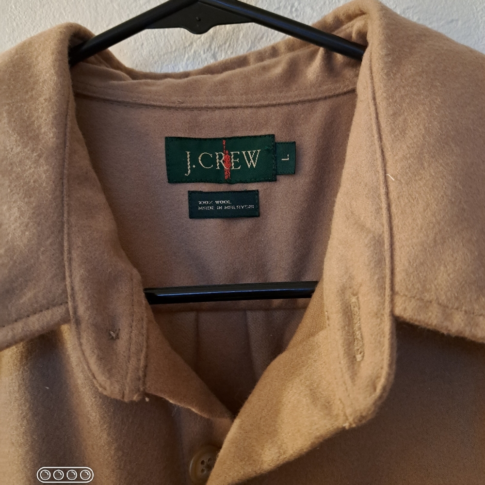 J. Crew Wool Button Up - image 1